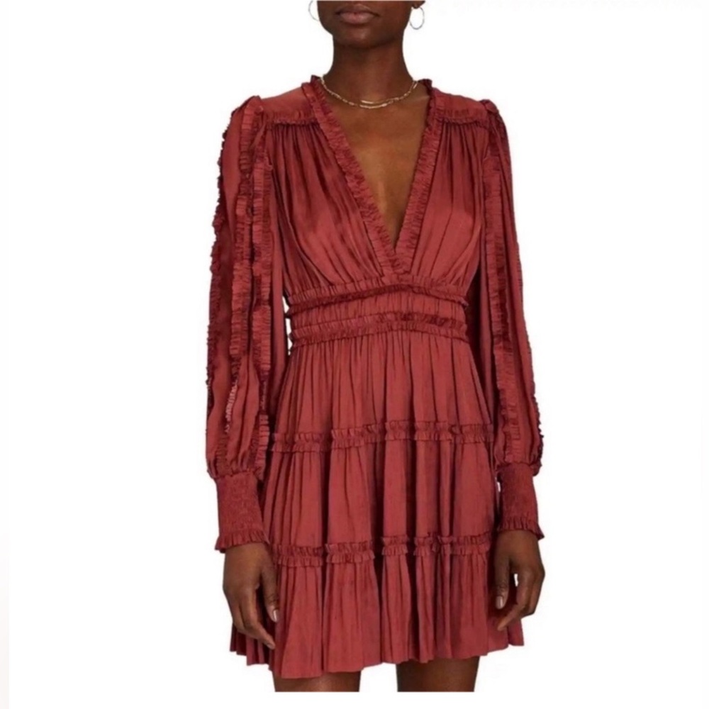 ULLA JOHNSON Amara mini dress Sz 2